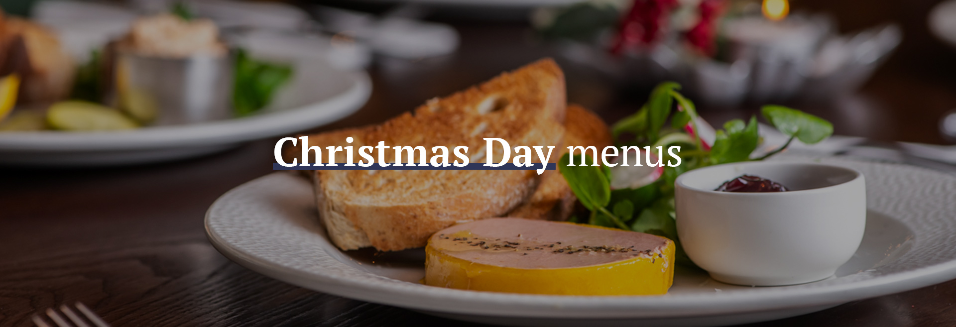 Christmas Day Menu at The Jolly Gardeners