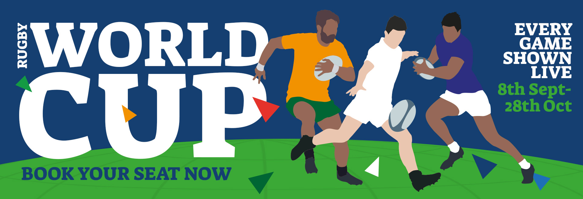 Watch the Rugby World Cup at The Jolly Gardeners