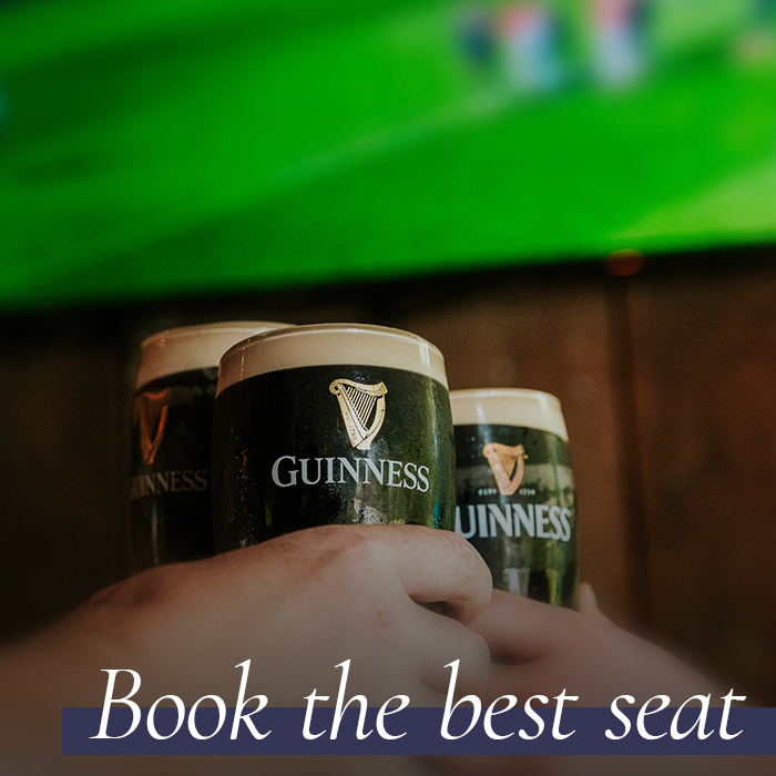 Best Seat Six Nations in The Jolly Gardeners