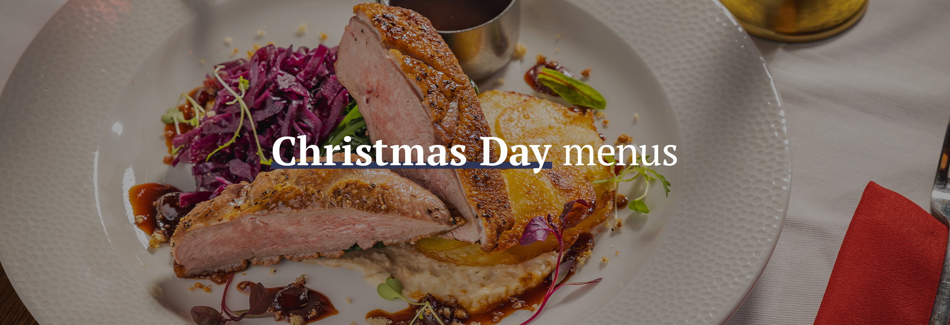 Christmas Day Menu at The Jolly Gardeners