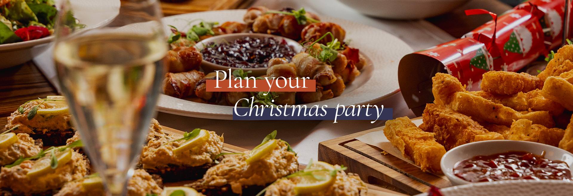 Christmas party at The Jolly Gardeners